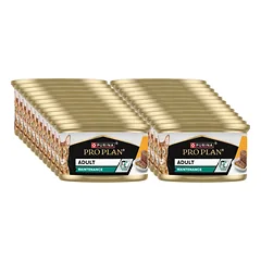 PRO PLAN Adult drėgnas vištienos paštetas Šlapias kačių ėdalas 24x85g