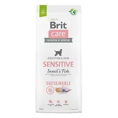 Brit Care Sustainable Sensitive Insect&Fish sausas maistas šunims
