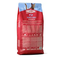 CARNILOVE ACTIVE Cat Salmon & Turkey Sterilised sausas pašaras katėms 6 kg