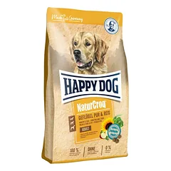 HAPPY DOG NaturCroq Paukštiena su ryžiais 11kg
