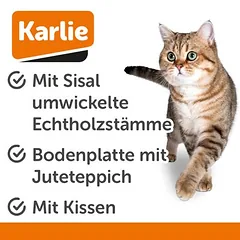 Karlie draskyklė katėms Simbar, natūrali — 2 nuotrauka