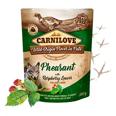 Carnilove Pate Pheasant with Raspberry Leaves 12 x 300g
