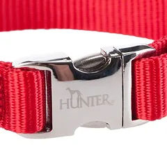 HUNTER antkaklis Vario Basic Alu-Strong, raudonas, Dideliems 26–45 kg — 2 nuotrauka