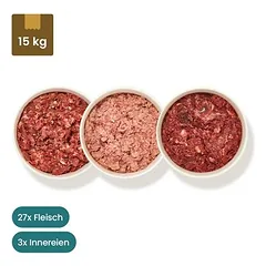 Haustierkost Hunde Allergie Frostfutter Menü, 9 kg — 1 nuotrauka