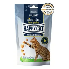 Happy Cat skanėstas katėms Crunchy Snack Land Geflugel, 70 g