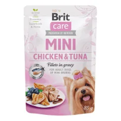 Brit Care Mini konservai su vištienos ir tuno file mažų veislių šunims
