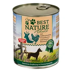 Best Nature Dog Adult drėgnas maistas šunims 6 x 800 g — 2 nuotrauka