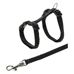 TRIXIE Junior Kačiukų petnešos su pavadėliu, 19-31 cm-8 mm, 1.20 m (pak.4)