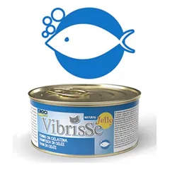 VIBRISSE konservai katėms želatinoje su tunu 70g 1vnt (24)