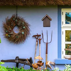 Vabzdžių viešbutis 23x19x12,5cm., rudos spalvos — 2 nuotrauka
