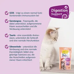 GimCat Nutri Malt Bites skanėstai katėms — 3 nuotrauka