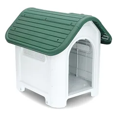 HAFENBANDE plastikinė šunų būda Cottage, Vidutiniams 11–25 kg — 5 nuotrauka