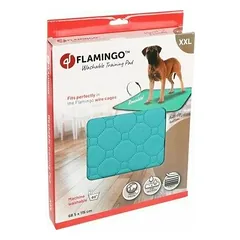 Flamingo WASHABLE TRAINING PAD PATSY GREEN XXL ANTISLIP 115x68,5CM