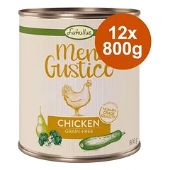 Lukullus Menu Gustico drėgnas maistas šunims, ekonominė pakuotė 12 x 800 g