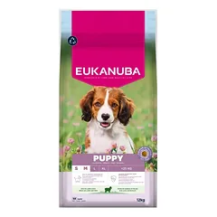 Eukanuba Puppy S/M Breeds Lamb & Rice 12 kg