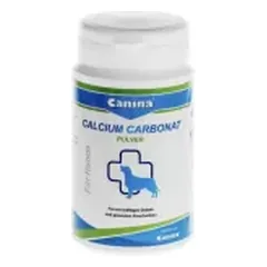 CANINA Calcium Carbonat papildas šunims milteliais