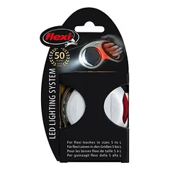 flexi LED Lighting System, šviesiai pilkas, su akumuliatoriumi ir USB — 5 nuotrauka