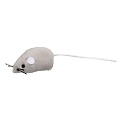 Trixie Plush mouse pliušinis žaislas katėms, 5 cm — 2 nuotrauka