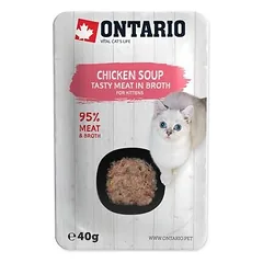 Ontario Cat Kitten Chicken Soup 40 g