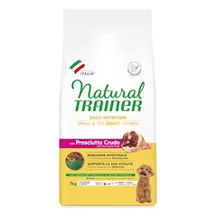 Natural Trainer Adult Small & Toy su Prosciutto Crudo, sausas maistas šunims — 2 nuotrauka