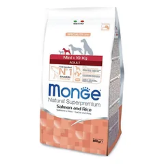 Monge Dry Dog Spec. Line - Mini Adult Salmon & rice 0,8 kg