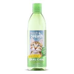 Tropiclean Fresh Breath Water Additive for Cats - natural water additive for cats, for oral hygiene