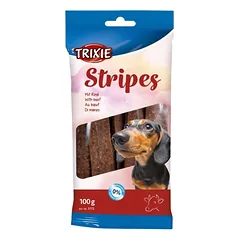 Trixie Stripes with Beef 100 g parduotuvėje mumbo.lt