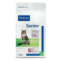 Virbac HPM Cat Senior Neutered veterinarinis maistas katėms 1,5 kg — 3 nuotrauka