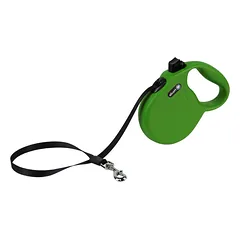 Alcott Wanderer automatinis pavadėlis 5m žalias - automatinis pavadėlis šunims, žalias