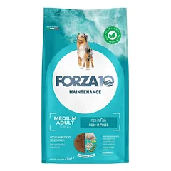 Forza10 Maintenance Medium Adult sausas maistas vidutinio dydžio suaugusiems šunims su žuvimi, 2 kg