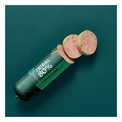 Šlapias maistas šunims su šviežia ėriena – Tribal Gourmet Sausage 80% Fresh Lamb, 300 g — 2 nuotrauka