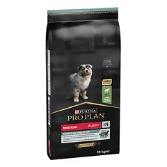 PURINA PRO PLAN Medium Puppy Sensitive Digestion su ėriena ir ryžiais, sausas maistas šuniukams, > 10 kg — 3 nuotrauka