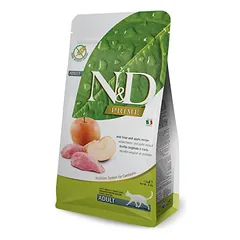 Farmina N&D Prime Cat Grain Free Wild Boar & Apple sausas maistas suaugusioms katėms su šerniena ir obuoliais, 1.5 kg