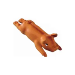 Žaislas šunims lateksinė kiaulė  S, 14 cm — 4 nuotrauka