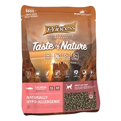 PRINCESS T'O'Nature sausas ėdalas katėms su lašiša ir batatais, 350g