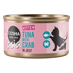 Cosma Asia Kitten drėgnas maistas kačiukams 6 x 85 g — 1 nuotrauka
