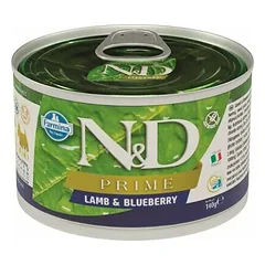 Farmina N&D Dog Prime Mini Adult Lamb & Blueberry 140 g