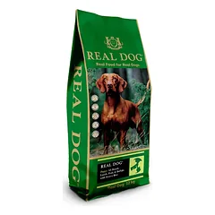 Real Dog SP Puppy All Breeds Lamb, Pork Buffalo with Brown Rice 12 kg