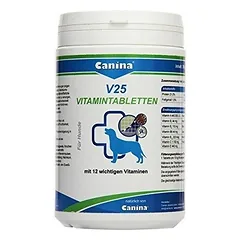 Canina V25 vitaminų tabletės