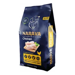 Narava High Premium Adult su vištiena, sausas maistas šunims 2 kg