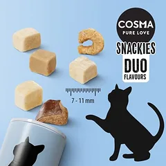Cosma Snackies DUO skanėstai katėms, ekonominė pakuotė — 3 nuotrauka