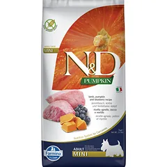 FARMINA N&D Pumpkin Lamb&Blueberry Adult Mini 7 kg