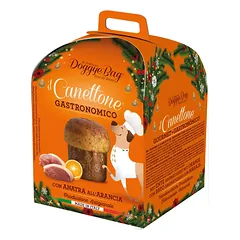DoggyeBag CANETTONE - GOURMET with DUCK, ORANGE FLAVOURED 125 g (pak9)