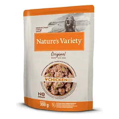Nautre’s Variety Wet Original Med Konservai suaugusiems vidutinių ir didelių veislių šunims su vištiena 300 g