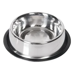Karlie dubenėlis šunims Inox, guminis kraštas, Skersmuo: 13 cm — 5 nuotrauka