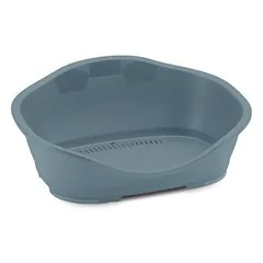StefanPlast Sleeper 2 guolis šunims ir katėms, tvirtas plastikas, plieno mėlyna, 68,5 x 49 x 27,5 cm