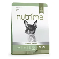 Nutrima Dog Adult Small Breed maistas šunims, 6kg