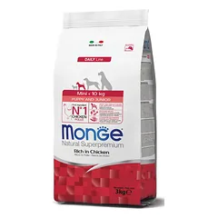 Monge Dry Dog Mini Puppy & Junior chicken 3 kg