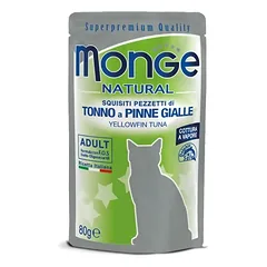 Monge Natural konservai suaugusioms katėms su tunu 12x80g