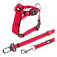 Trixie Cat Car Harness, 20-50 cm/15 mm, Red